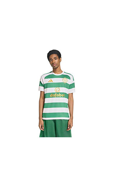 Adidas Celtic 26/27 İç Saha Forması Erkek Futbol Forması JZ4755 Beyaz