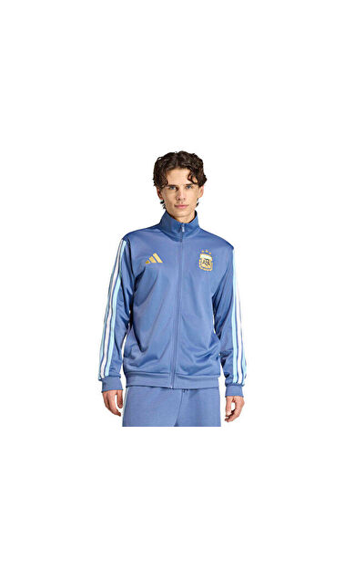 Adidas FIFA World Cup 26 Arjantin DNA TT Erkek Futbol Ceketi JZ6289 Mavi
