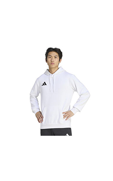 Adidas Ent26 Hoody Erkek Futbol Sweatshirts JZ6579 Beyaz