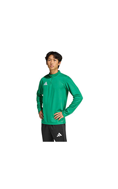 Adidas Ent26 Tr Top Erkek Futbol Uzun Kollu Antrenman Tişörtü JZ6659 Yeşil