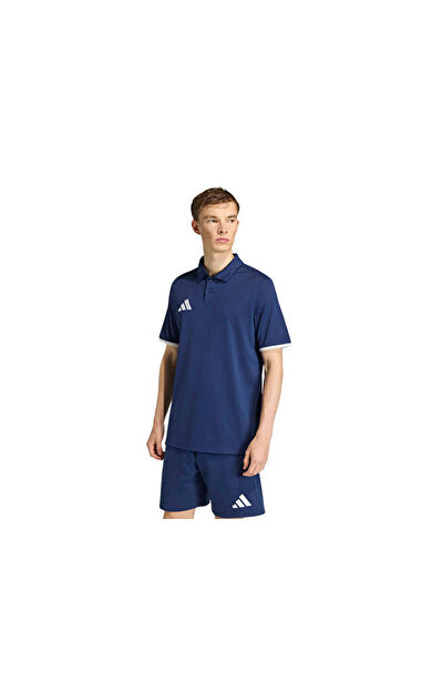 Adidas Ent26 Polo Erkek Futbol Kamp Polo Tişört JZ6663 Lacivert