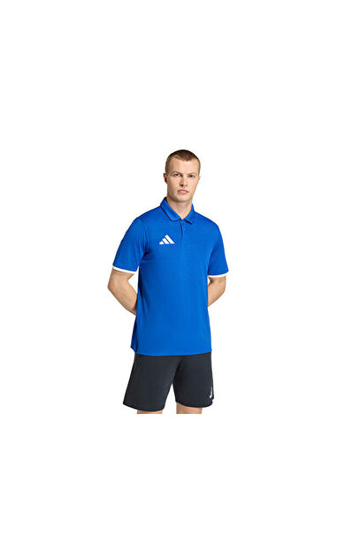 Adidas ENT26 POLO Erkek Futbol Kamp Polo Tişört JZ6665 Mavi