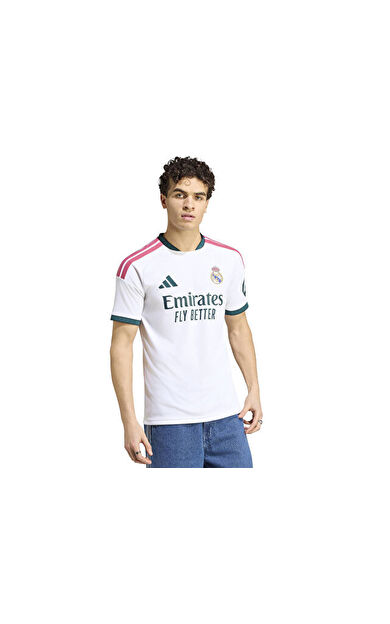 Adidas Real Madrid 26/27 İç Saha Forması Erkek Futbol Forması JZ7206 Beyaz