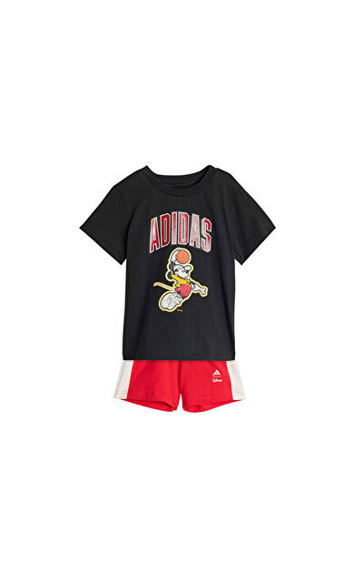 Adidas ı Dy Mm T Set Bebek Günlük Eşofman Takımı JZ7677 Siyah
