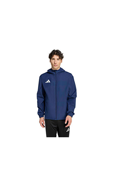 Adidas Ent26 Aw Jkt Erkek Futbol Antrenman Yağmurluk JZ9102 Lacivert
