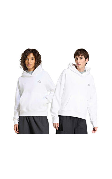 Adidas Adi365 C Hood U Erkek Koşu Sweatshirts KA0331 Beyaz