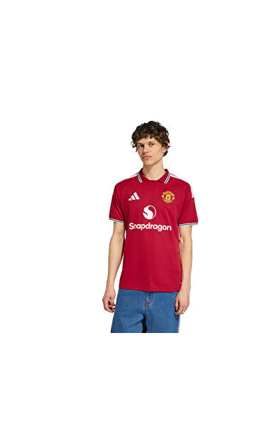 Adidas Manchester United 26/27 İç Saha Forması Erkek Futbol Forması KA6871 Kırmızı