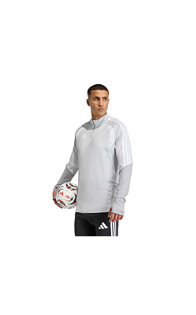 Adidas Tiro26C Top Erkek Futbol Uzun Kollu Antrenman Tişörtü KA7556 Gri