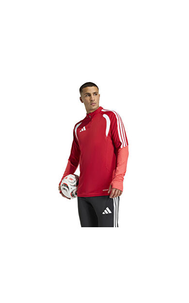 Adidas Tiro 26 Competition Top Erkek Futbol Antrenman Uzun Kollu Tişört KA7559 Kırmızı
