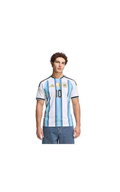 Adidas Arjantin 26 Messi İç Saha Forması Erkek Futbol Forması KA8117 Beyaz