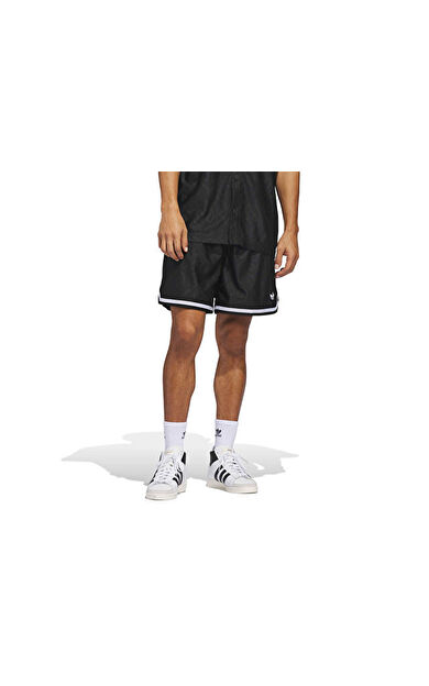 Adidas Jacquard Short Unisex Basketbol Şortu KA9361 Siyah