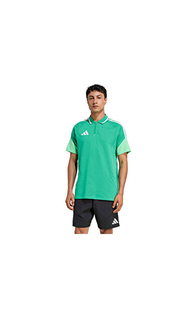 Adidas Tiro 26 Competition Polo Erkek Futbol Kamp Polo Tişört KB0162 Yeşil