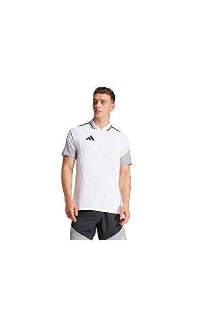 Adidas Tiro 26 Competition Polo Erkek Futbol Kamp Polo Tişört KB0166 Beyaz