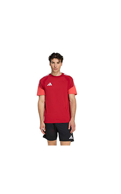 Adidas TIRO26 COMPETITION TEE Erkek Futbol Antrenman Tişörtü KB0269 Kırmızı