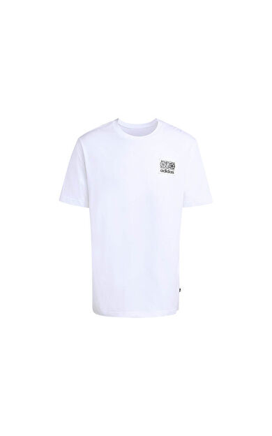 Adidas M Mos Patch T Erkek Günlük Tişört KB2512 Beyaz