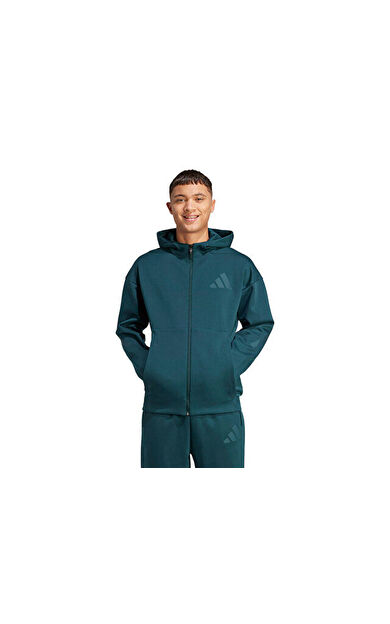 adidas M Z.N.E. Fz Erkek Günlük Ceket KB3709 Yeşil