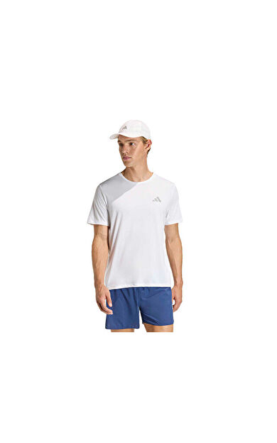 Adidas Run Ess Tee M Erkek Koşu Tişörtü KB5960 Beyaz