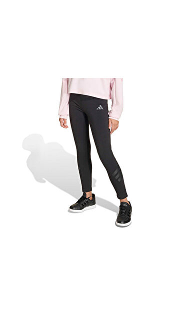 Adidas Jg Fi 3S Leg Çocuk Günlük Tayt KB6922 Siyah