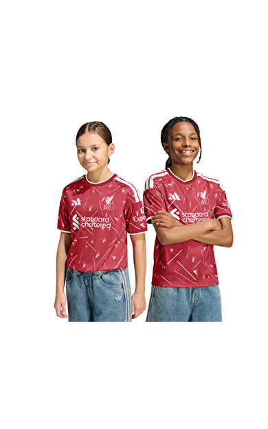 Adidas Liverpool FC 26/27 İç Saha Forması Çocuk Futbol Forması KB8255 Kırmızı