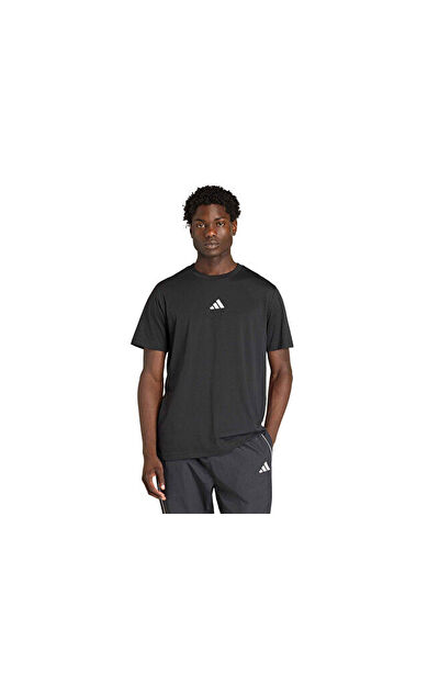 Adidas M Tr id G T Erkek Antrenman Tişörtü KB9404 Siyah