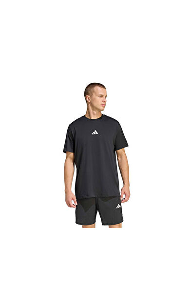 Adidas M Tech G T Erkek Antrenman Tişörtü KB9407 Siyah