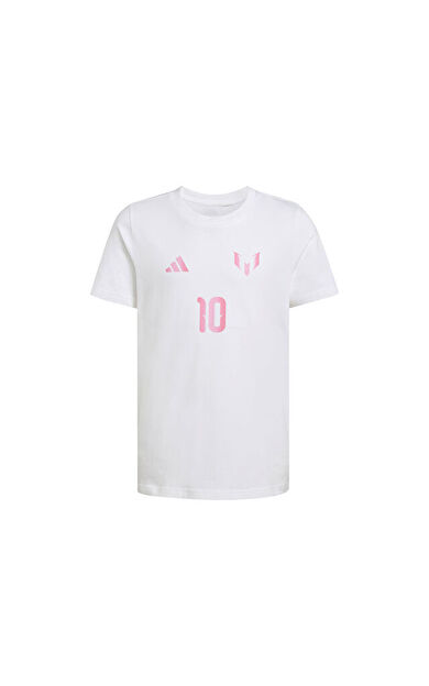 Adidas Y Messi N&N G T Çocuk Futbol Tişörtü KB9485 Beyaz