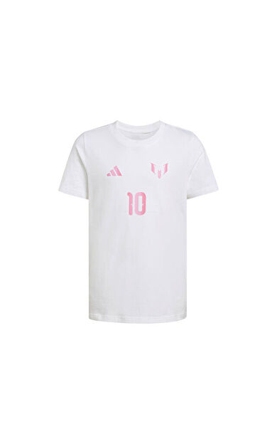 Adidas Y Messi N&N G T Çocuk Futbol Tişörtü KB9485 Beyaz