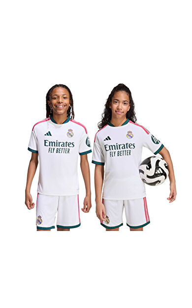 Adidas Real Madrid 26/27 İç Saha Forması Çocuk Futbol Forması KC3993 Beyaz