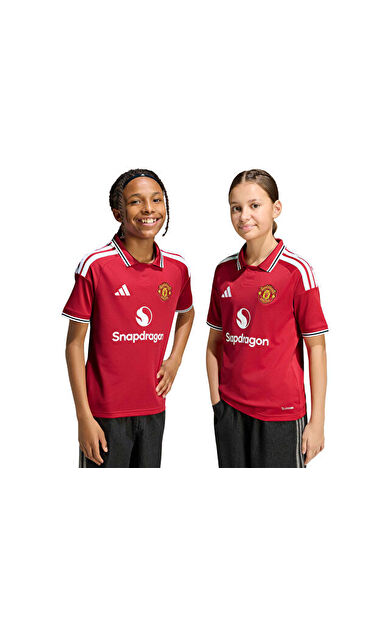 Adidas Manchester United 26/27 İç Saha Forması Çocuk Futbol Forması KC4796 Kırmızı