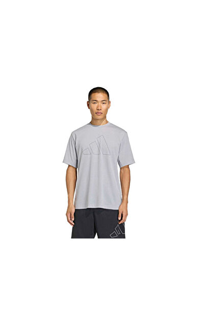 Adidas We Fr Bl T Erkek Antrenman Tişörtü KC5283 Gri