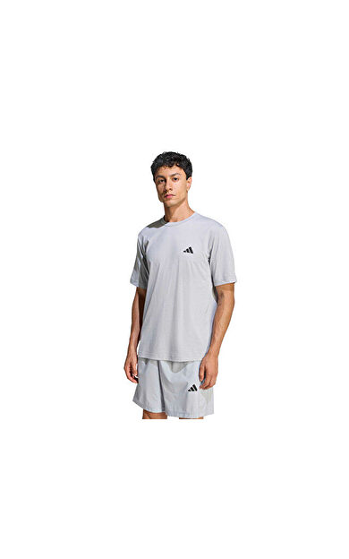 Adidas We Fr T Erkek Antrenman Tişörtü KC5285 Gri
