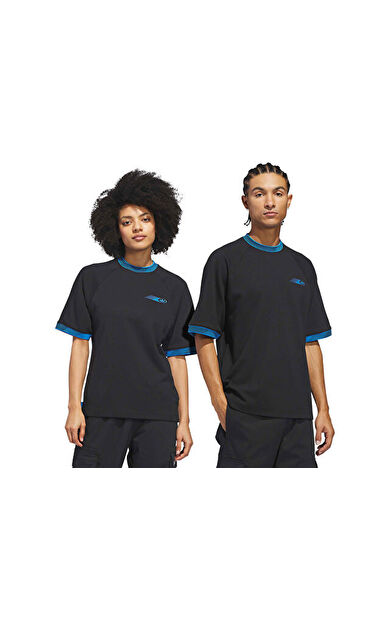 Adidas Skt Form Ss Tee Unisex Günlük Tişört KC6298 Siyah