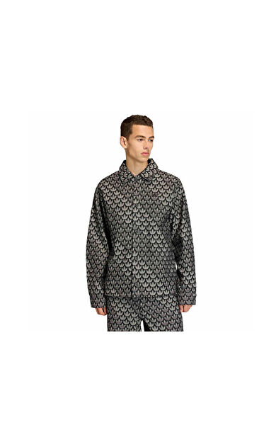 Adidas Monogram Shi Erkek Günlük Gömlek KC6379 Siyah