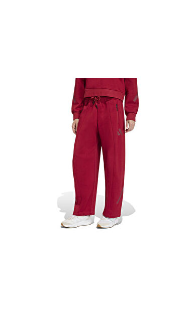 Adidas W Z.N.E. Oh Pt Kadın Günlük Eşofman Altı KC7734 Kırmızı