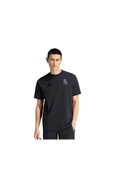 Adidas Real Tt Tee Erkek Futbol Tişörtü KC7809 Siyah
