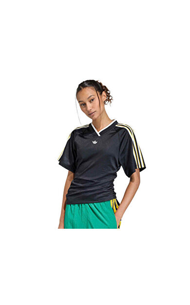 Adidas Rouched Foot J Kadın Futbol Originals Forma KC9123 Siyah