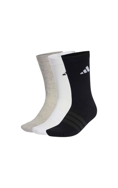 Adidas C Ess Crw 3P Çorap (3 Çift) KC9624 Gri