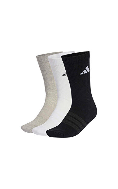 Adidas C Ess Crw 3P Çorap (3 Çift) KC9624 Gri