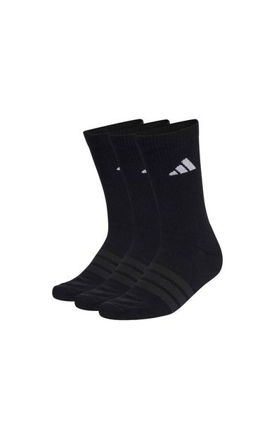 Adidas C Ess Crw 3P Çorap (3 Çift) KC9626 Siyah