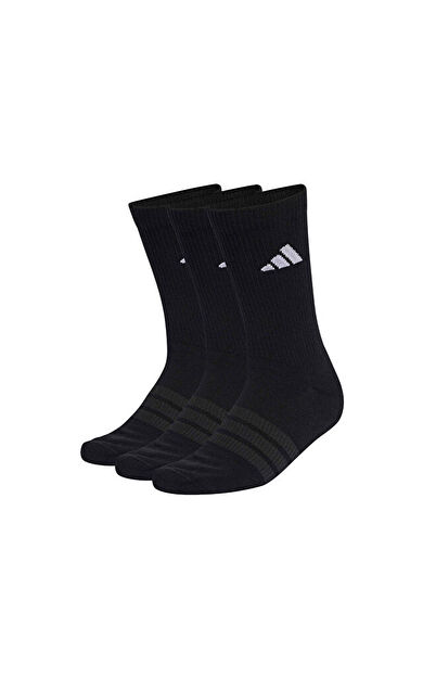 Adidas C Ess Crw 3P Çorap (3 Çift) KC9626 Siyah