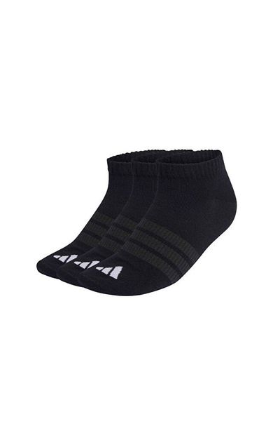Adidas T Ess Low 3P Çorap (3 Çift) KC9628 Siyah