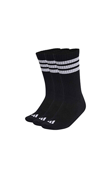 Adidas 3S Ess C Crw 3P Çorap (3 Çift) KC9641 Siyah