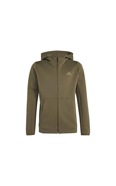 Adidas J Z.N.E. FZ HD Çocuk Günlük Ceket KC9683 Haki