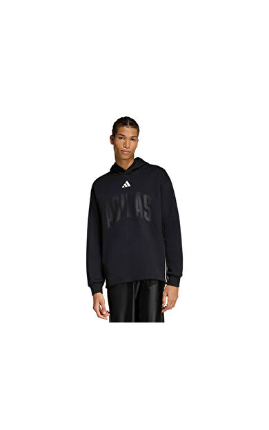 Adidas M Sta Seas Hd Erkek Günlük Sweatshirts KD0287 Siyah