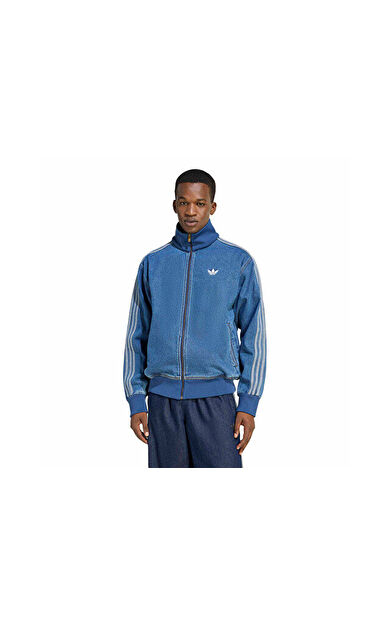 Adidas Denim Fb Tt Erkek Günlük Ceket KD1517 Mavi