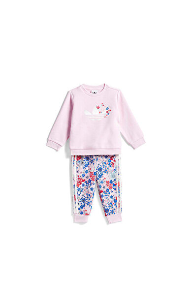 Adidas Crew Set Bebek Günlük Eşofman Takımı KD1730 Pembe