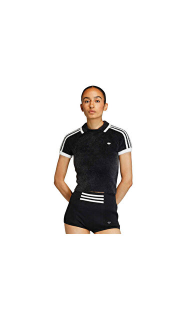 Adidas Knit Cali T Kadın Günlük Tişört KD2428 Siyah