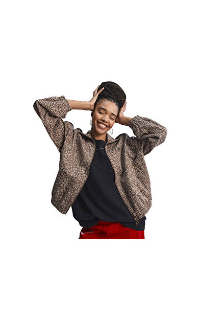 Adidas Fbd Os Dnm Jkt Kadın Günlük Ceket KD2815 Kahverengi