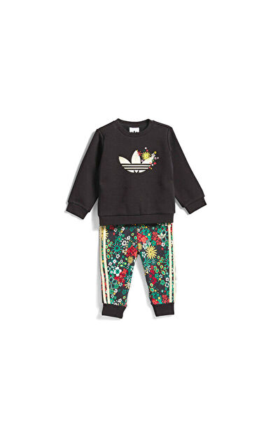 Adidas Crew Set Bebek Günlük Eşofman Takımı KD3412 Siyah