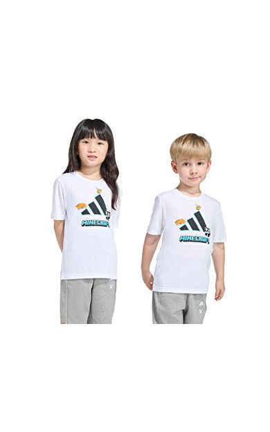 Adidas Lk Mc Tr Tee Çocuk Günlük Tişört KD4434 Beyaz